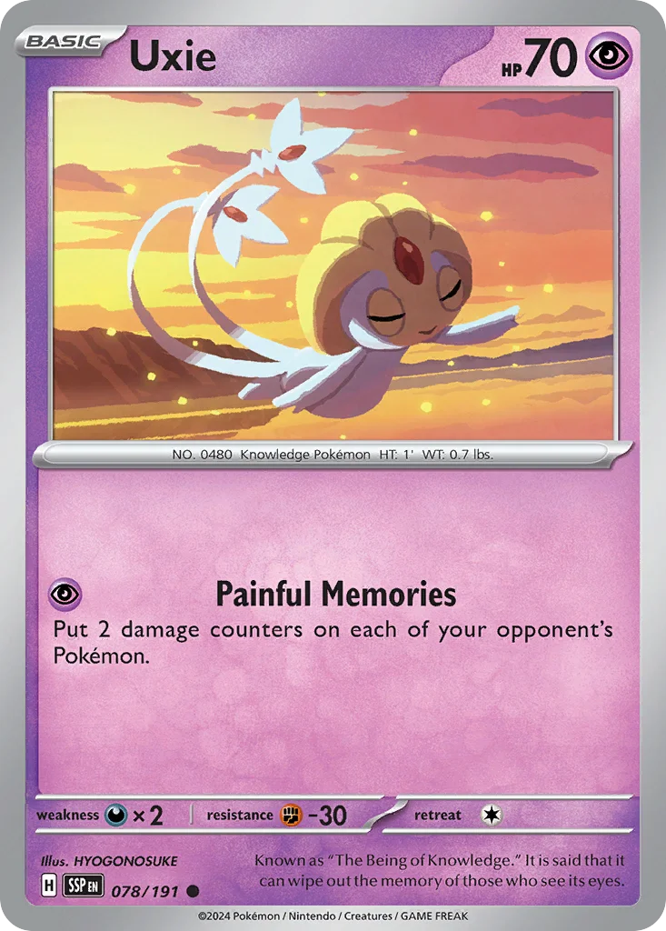 Uxie · Surging Sparks