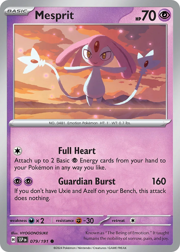 Mesprit · Surging Sparks