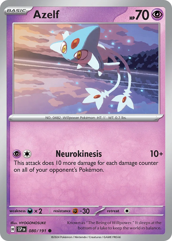 Azelf · Surging Sparks