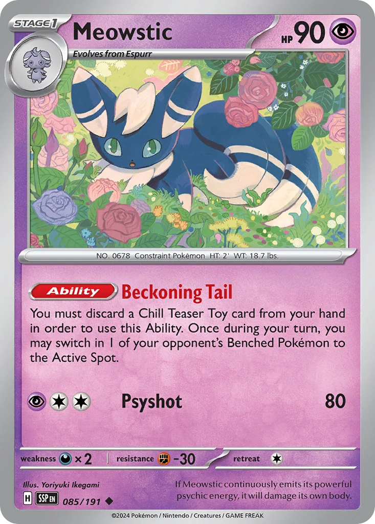 Meowstic · Surging Sparks