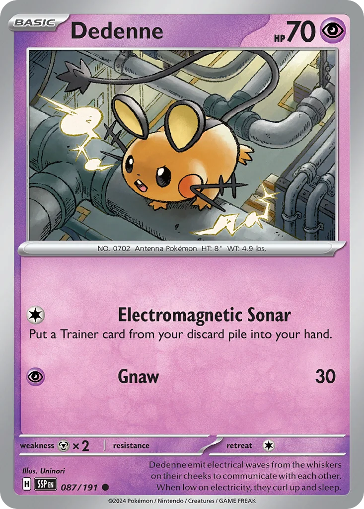 Dedenne · Surging Sparks