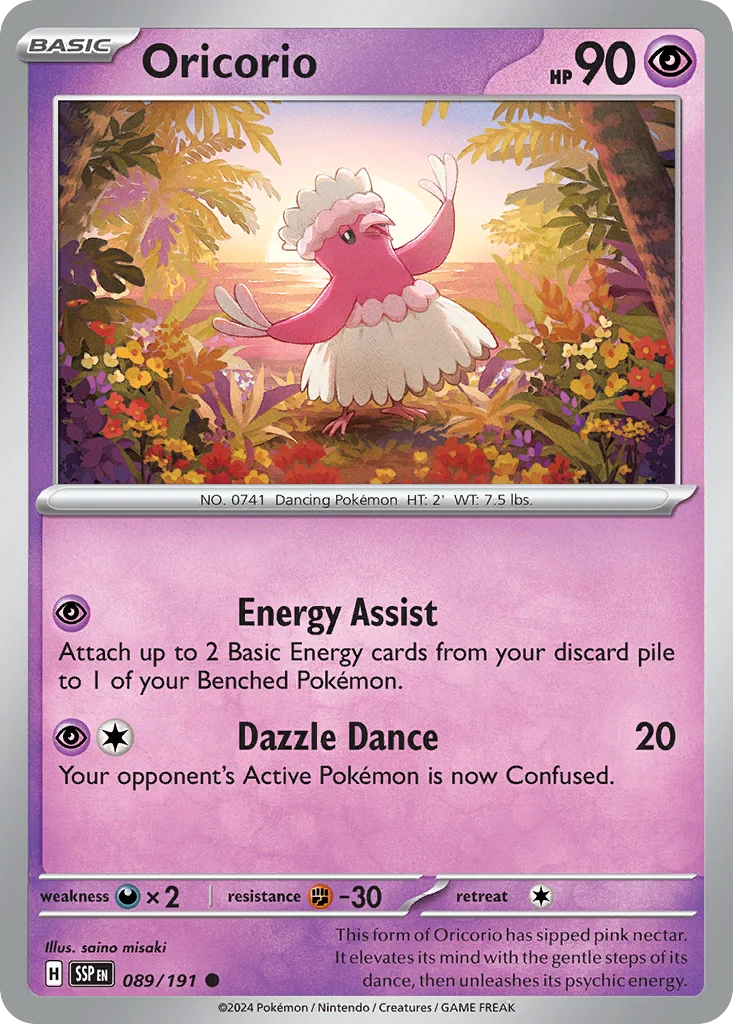 Oricorio · Surging Sparks