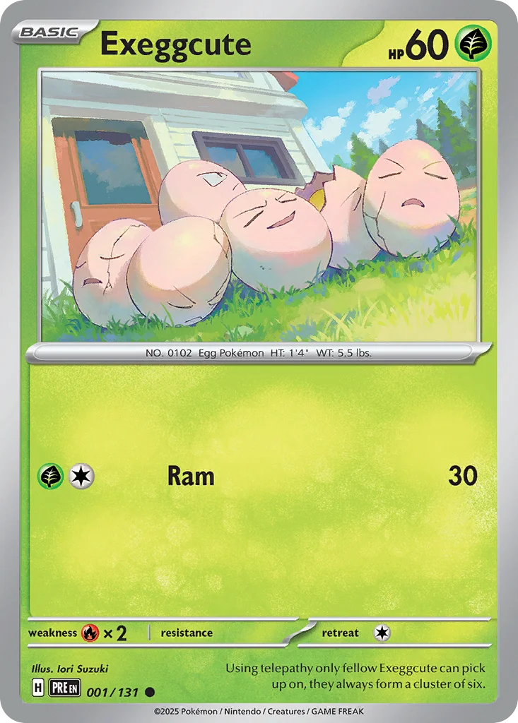 Exeggcute · Prismatic Evolutions