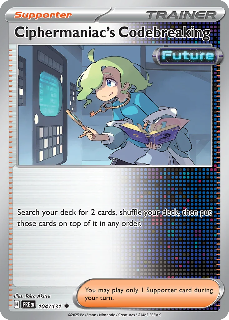 Ciphermaniac's Codebreaking · Prismatic Evolutions