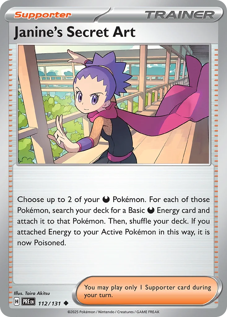 Janine's Secret Art · Prismatic Evolutions
