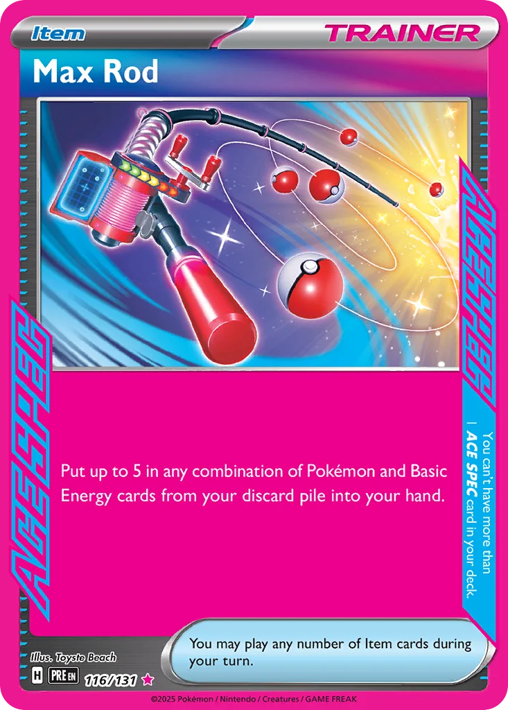 Max Rod · Prismatic Evolutions