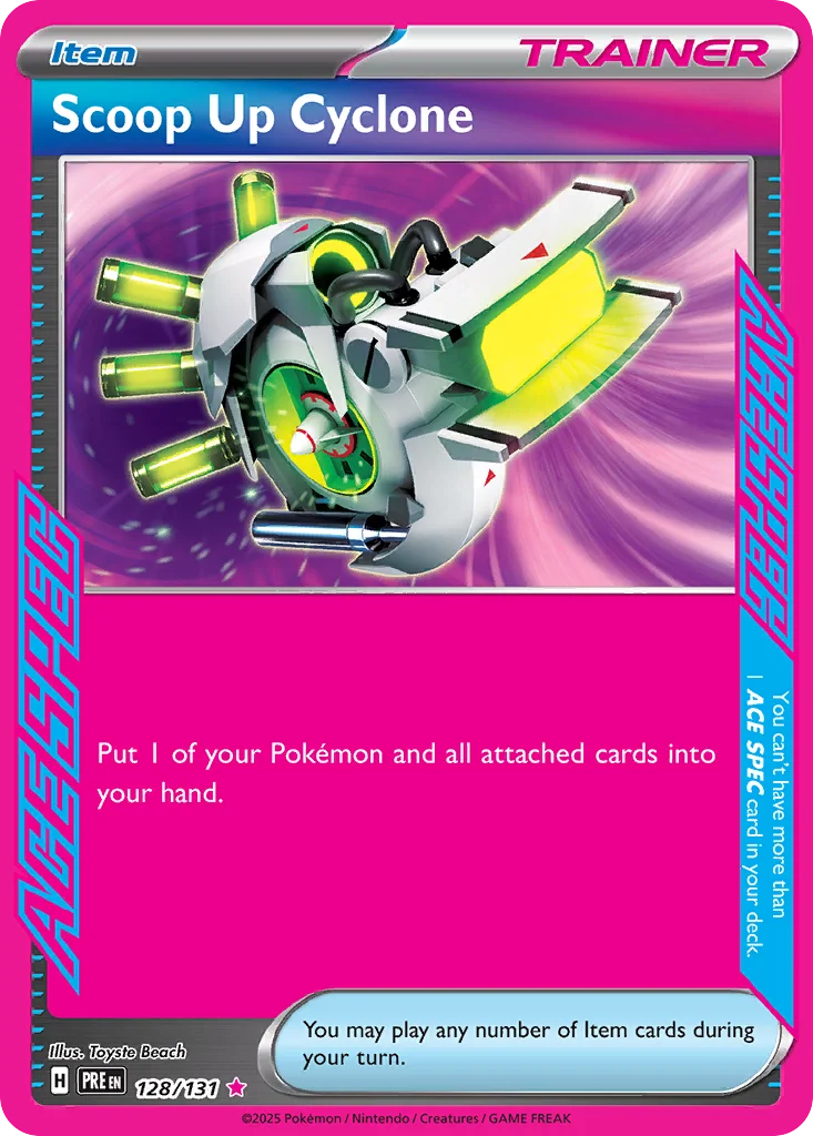 Scoop Up Cyclone · Prismatic Evolutions