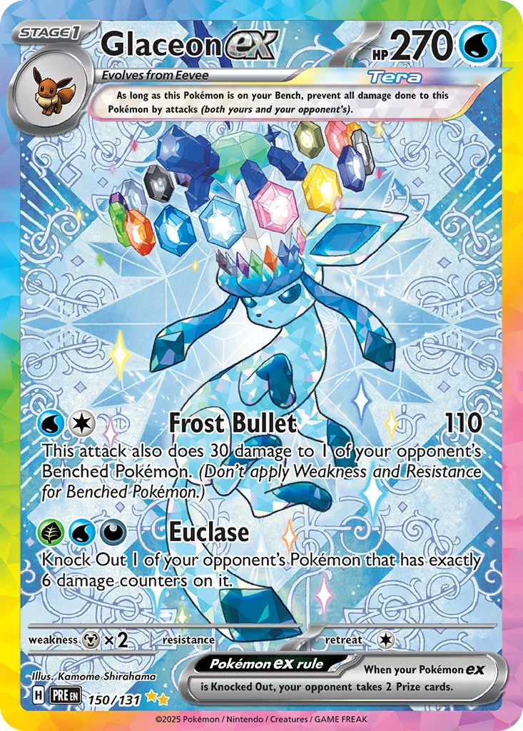 Glaceon ex · Prismatic Evolutions