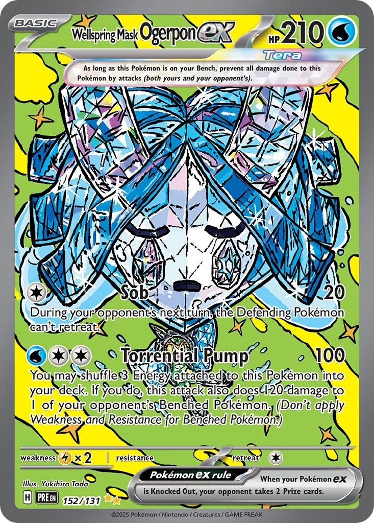 Wellspring Mask Ogerpon ex · Prismatic Evolutions