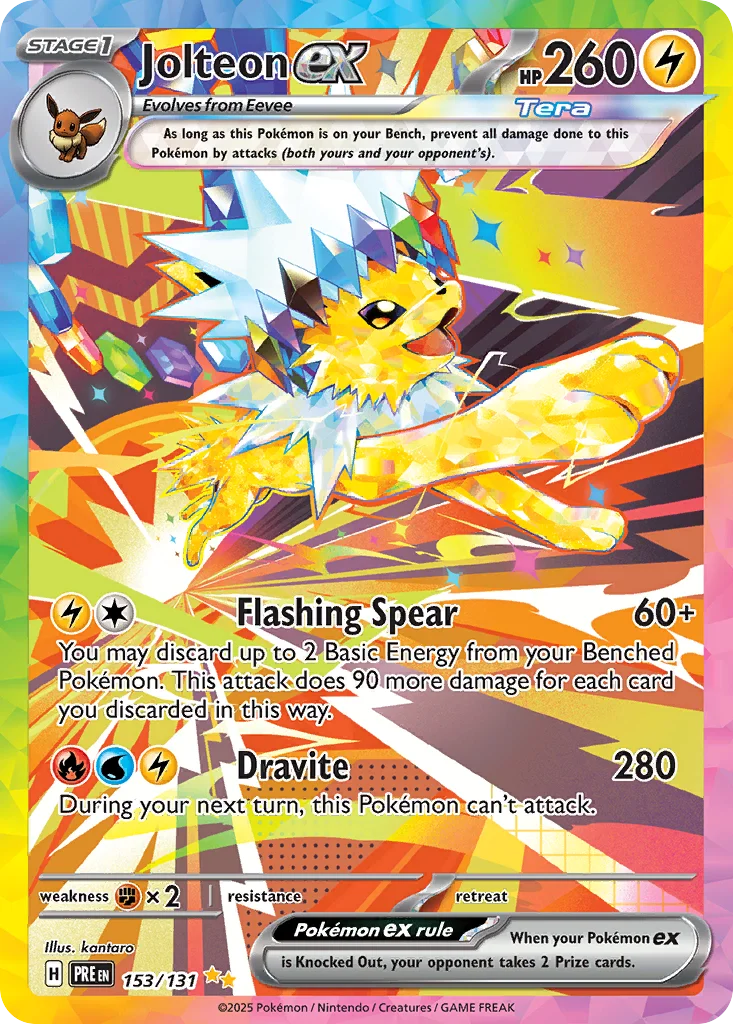 Jolteon ex · Prismatic Evolutions