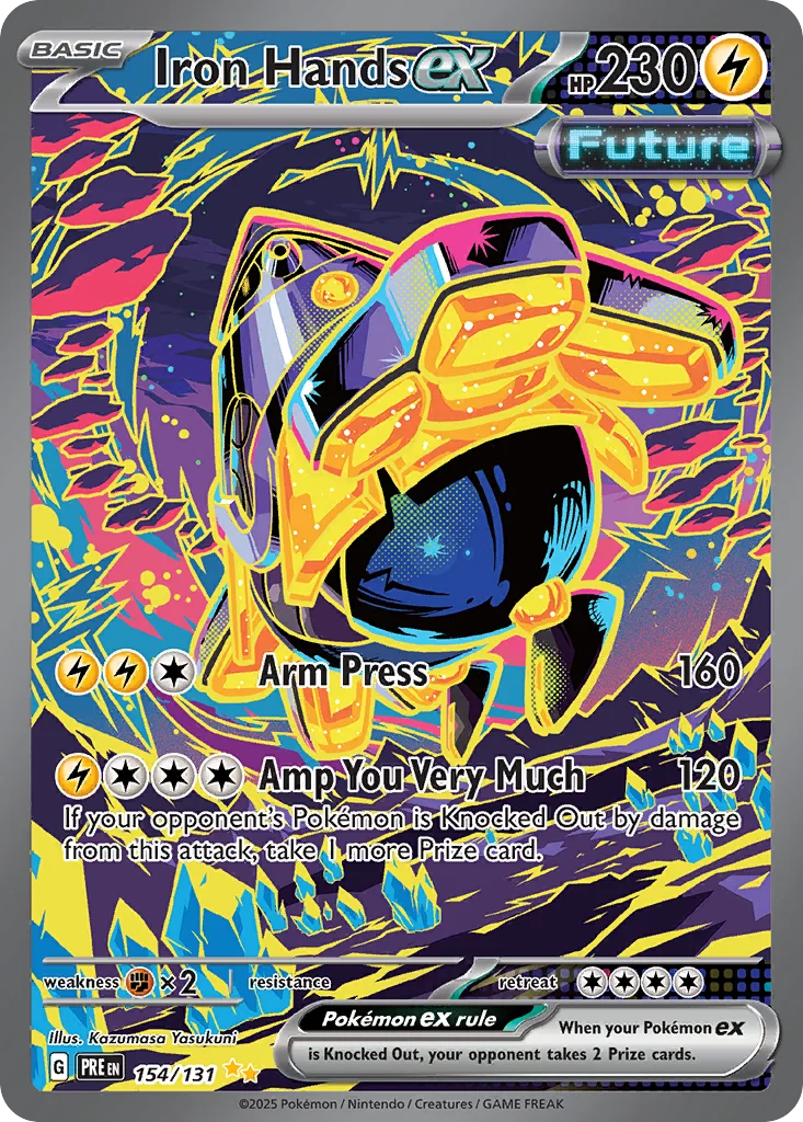 Iron Hands ex · Prismatic Evolutions