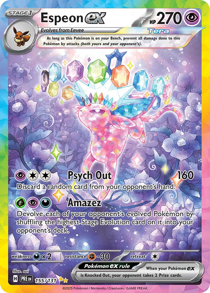 Espeon ex · Prismatic Evolutions