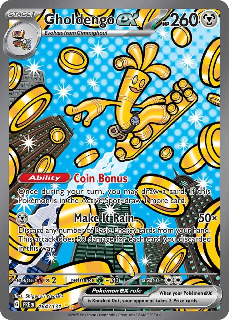 Gholdengo ex · Prismatic Evolutions