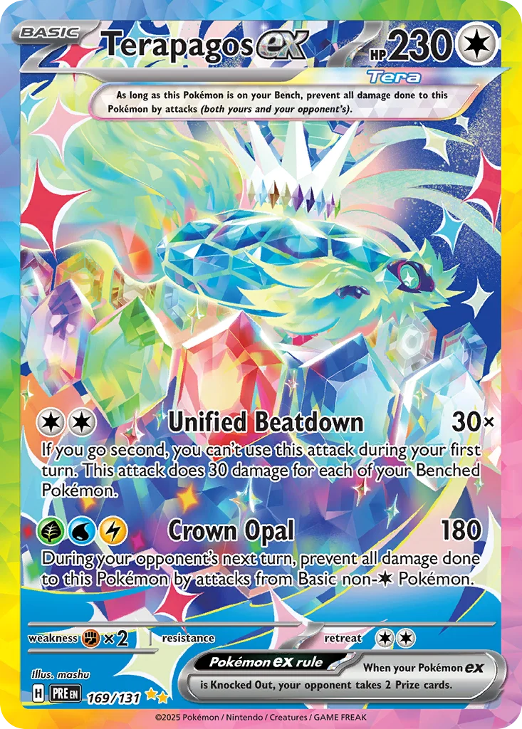 Terapagos ex · Prismatic Evolutions