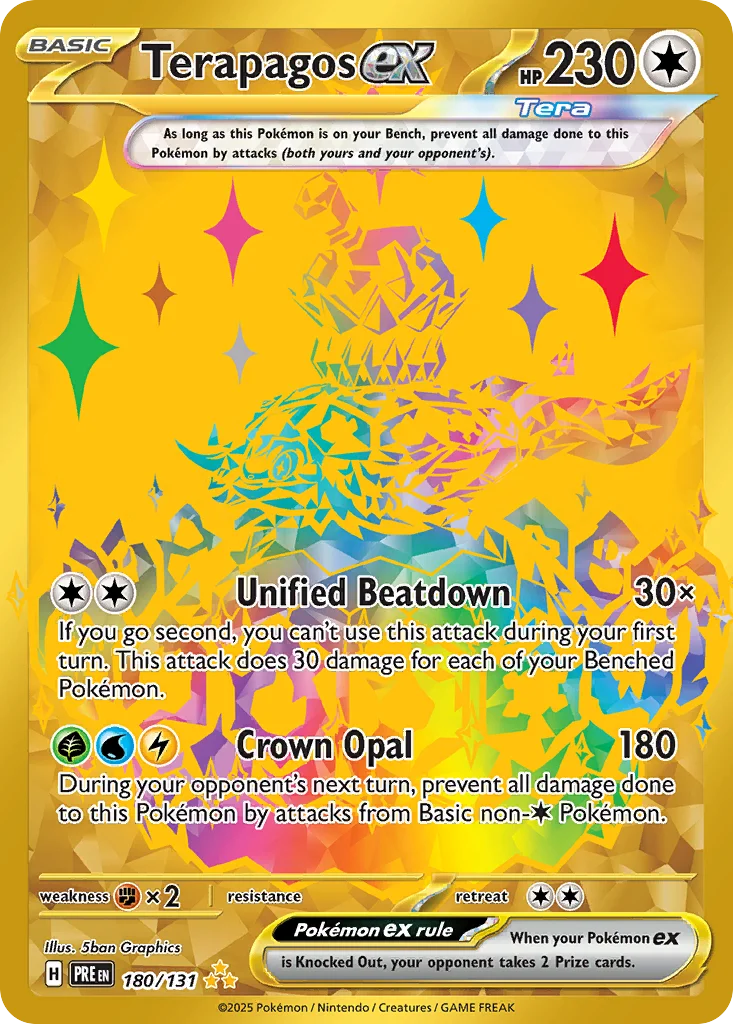Terapagos ex · Prismatic Evolutions