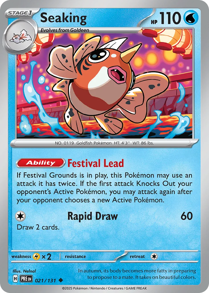 Seaking · Prismatic Evolutions
