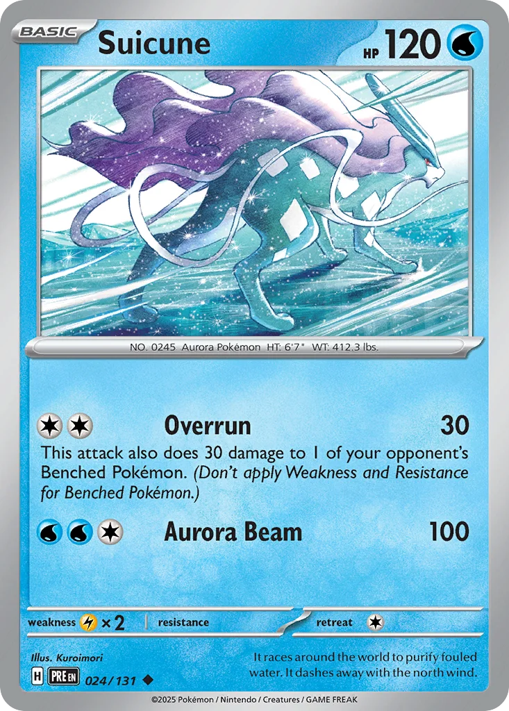 Suicune · Prismatic Evolutions