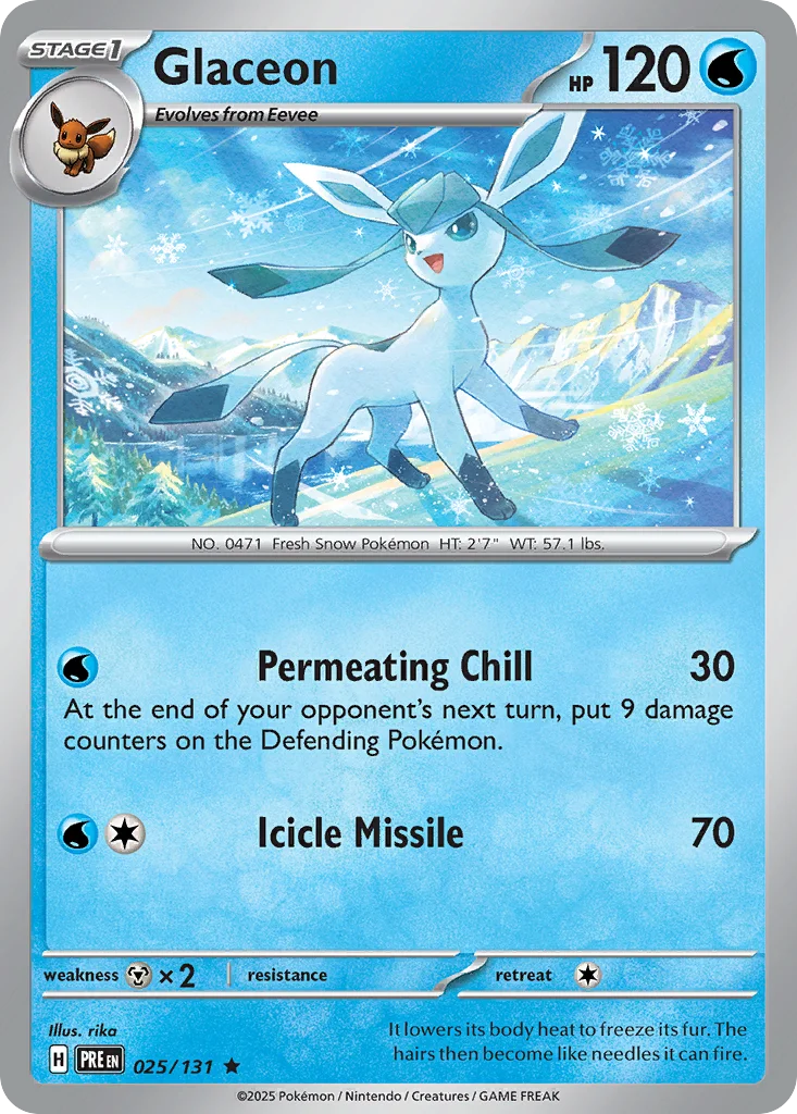 Glaceon · Prismatic Evolutions