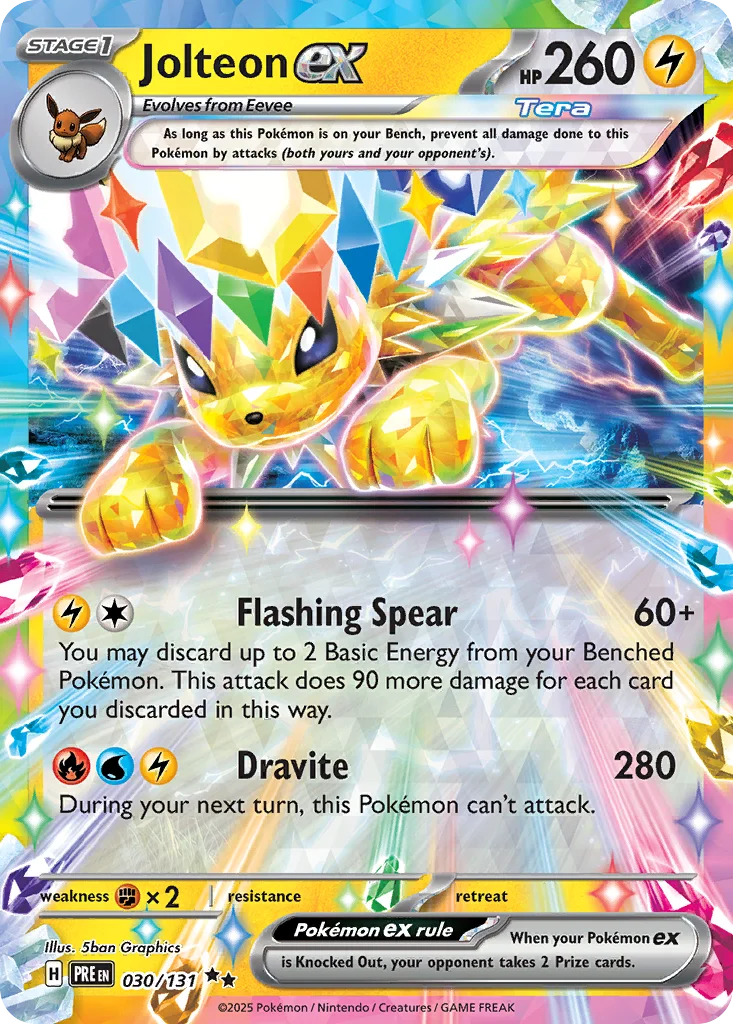 Jolteon ex · Prismatic Evolutions