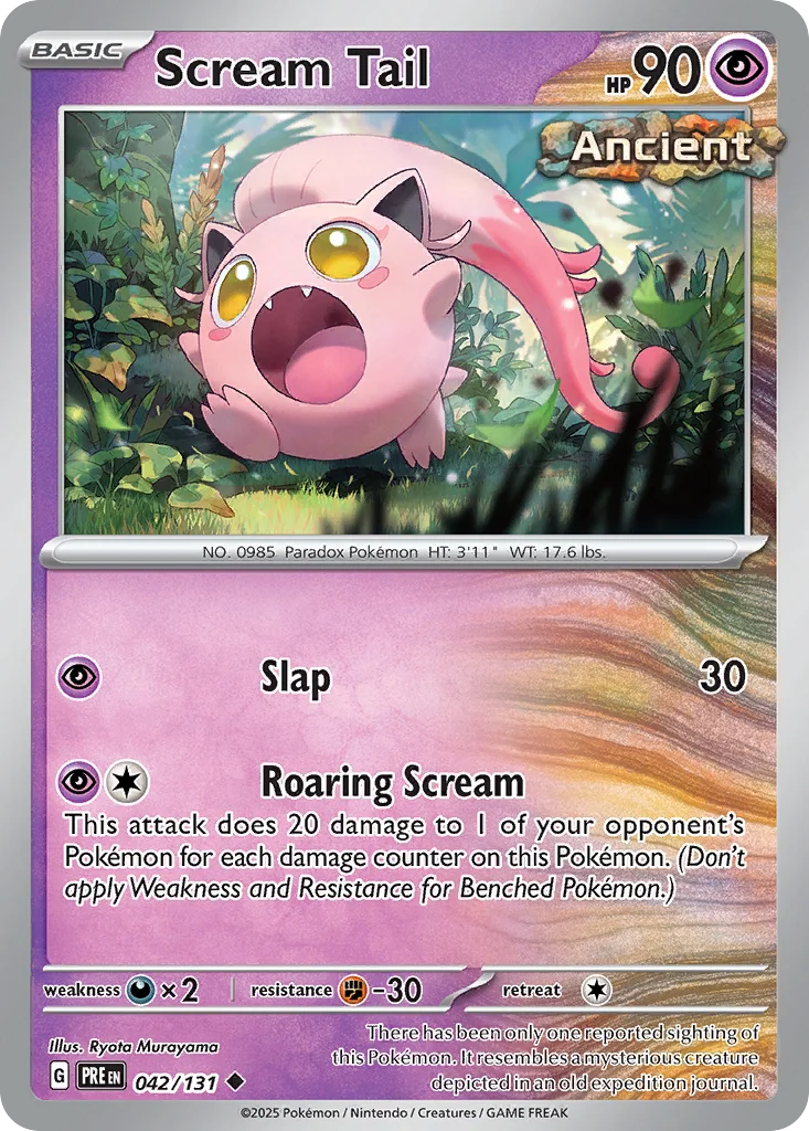 Scream Tail · Prismatic Evolutions