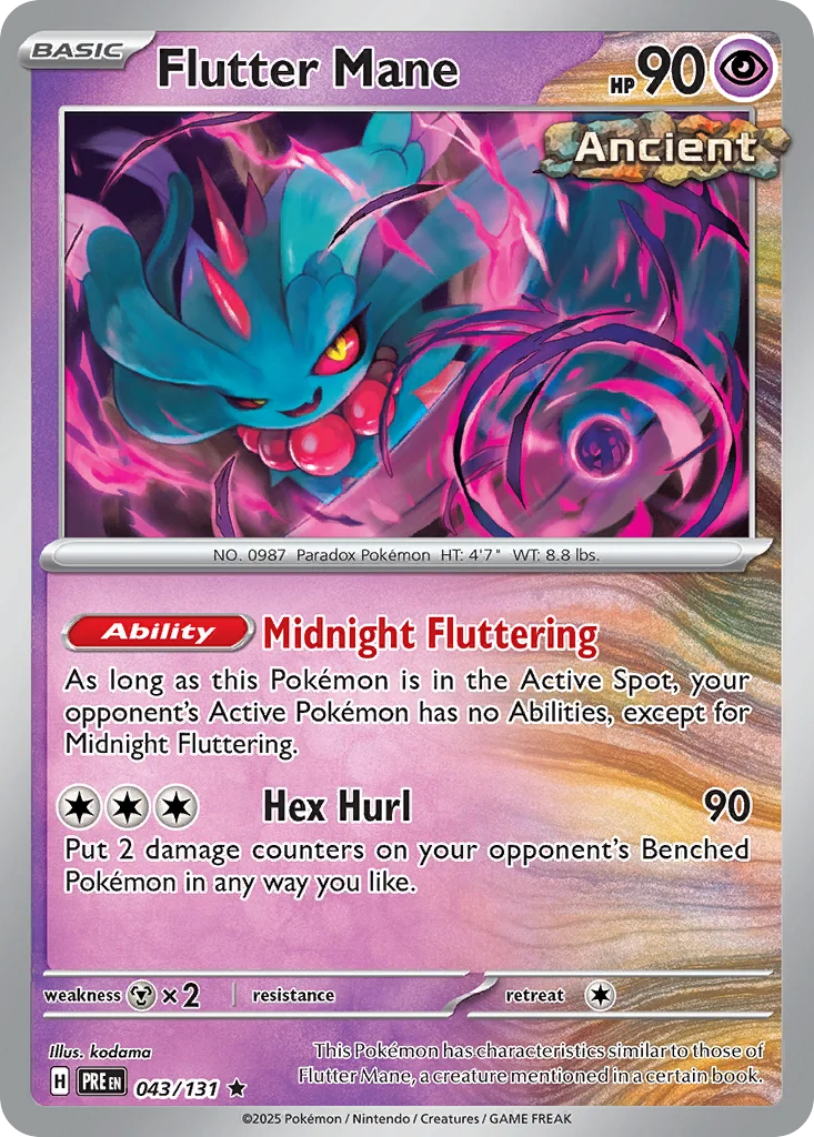 Flutter Mane · Prismatic Evolutions