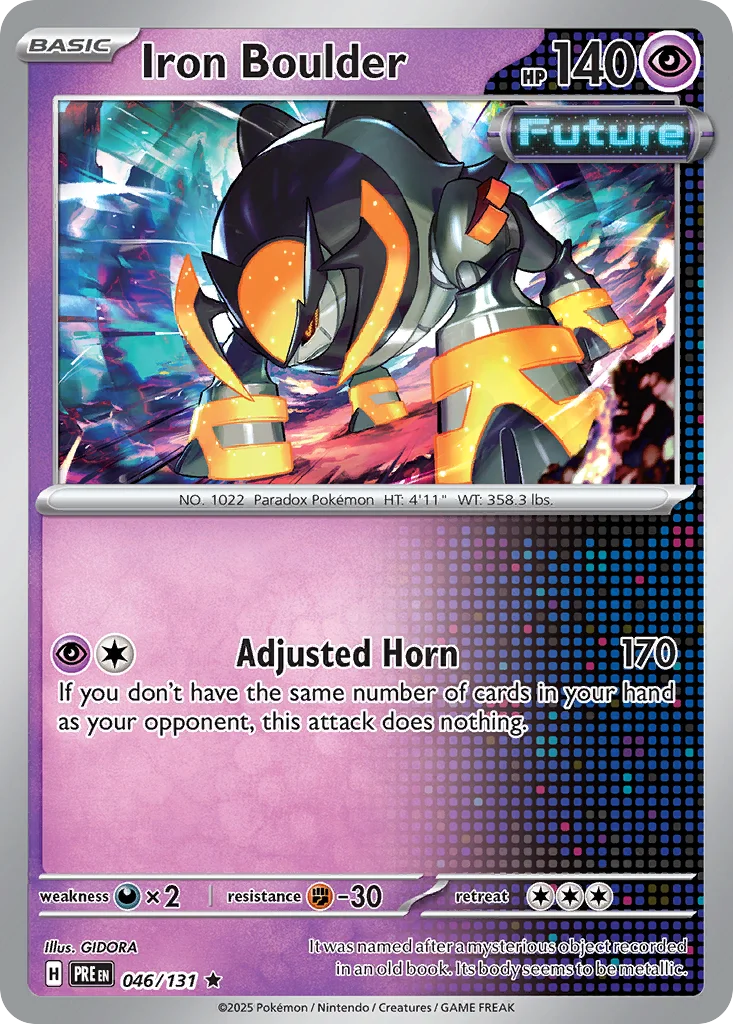 Iron Boulder · Prismatic Evolutions