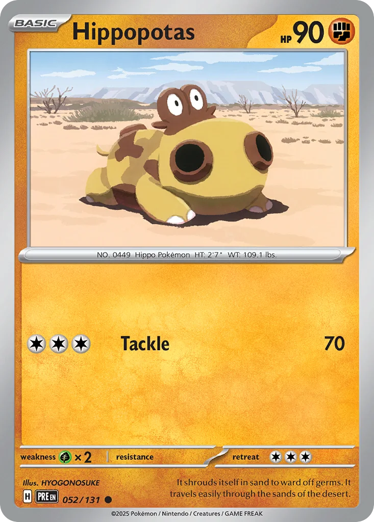 Hippopotas · Prismatic Evolutions