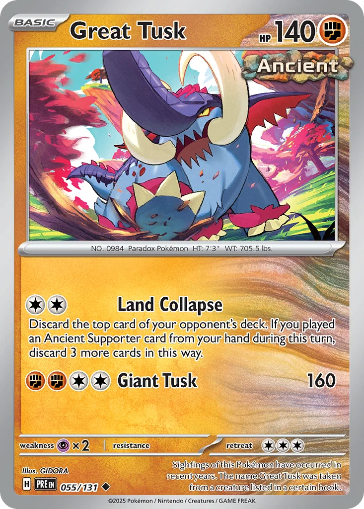 Great Tusk · Prismatic Evolutions