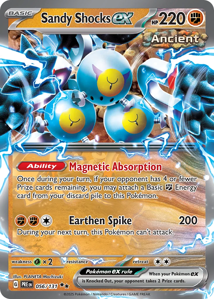 Sandy Shocks ex · Prismatic Evolutions