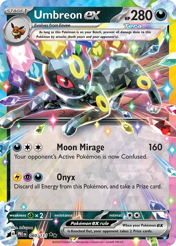 Umbreon ex · Prismatic Evolutions