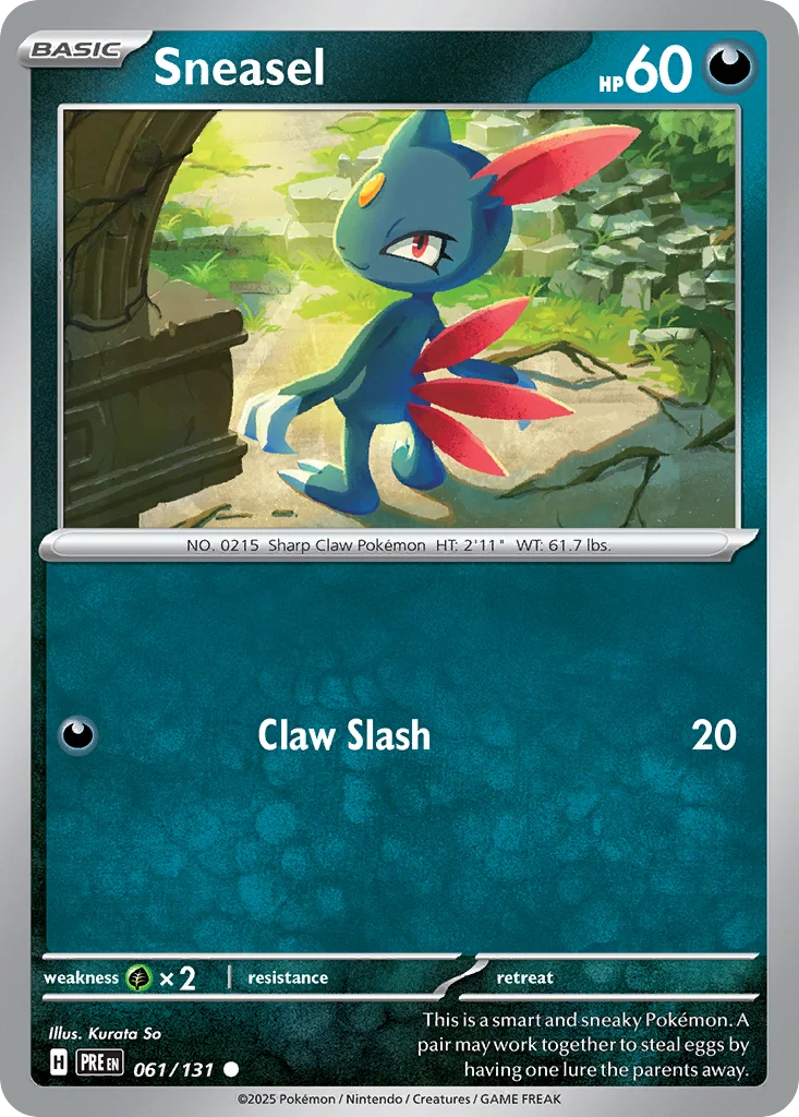 Sneasel · Prismatic Evolutions