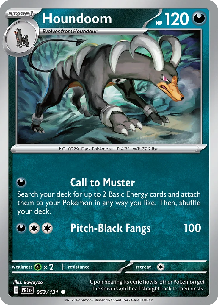 Houndoom · Prismatic Evolutions
