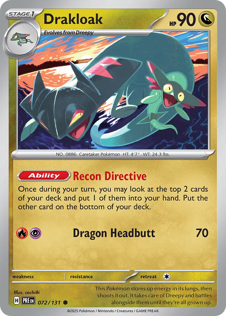 Drakloak · Prismatic Evolutions