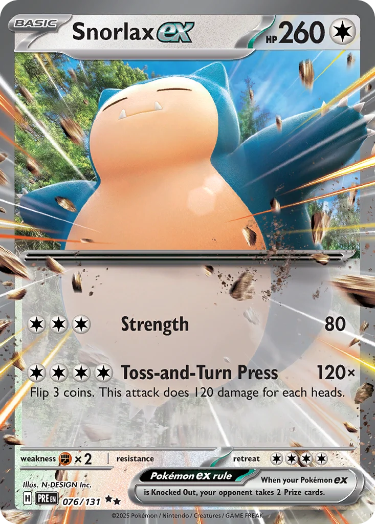 Snorlax ex · Prismatic Evolutions