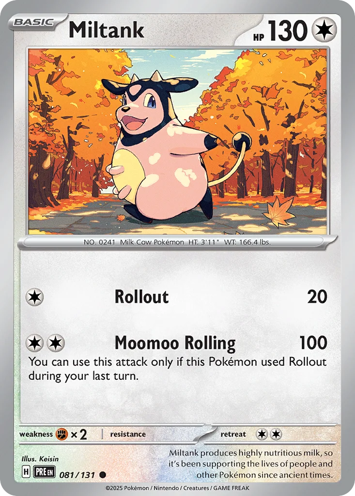 Miltank · Prismatic Evolutions