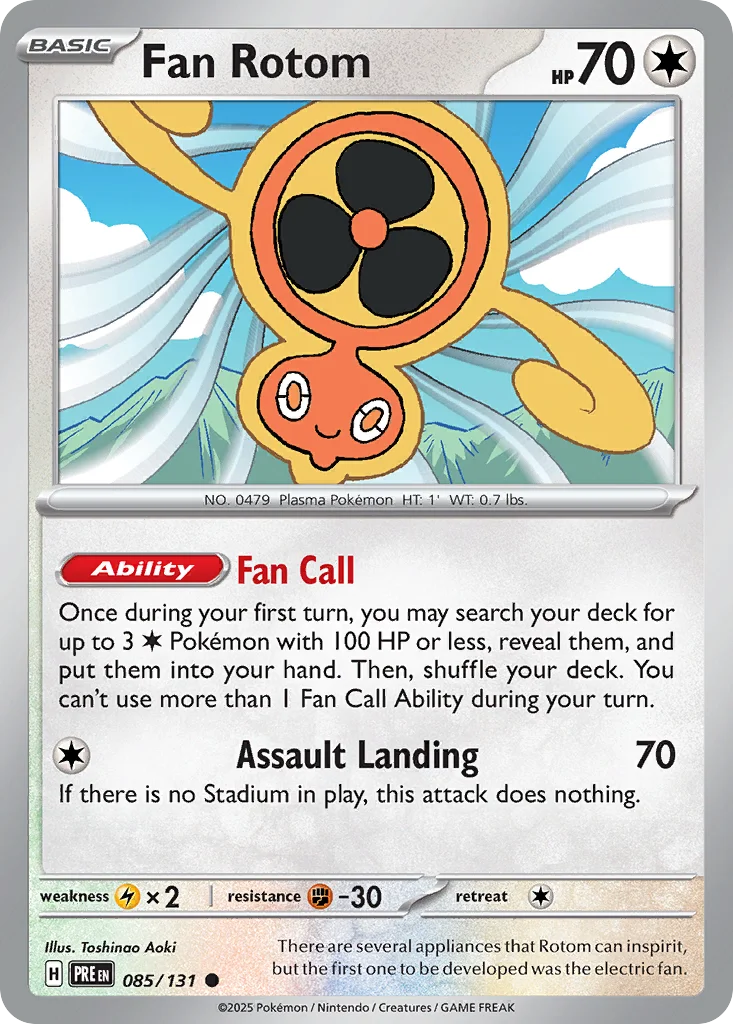 Fan Rotom · Prismatic Evolutions