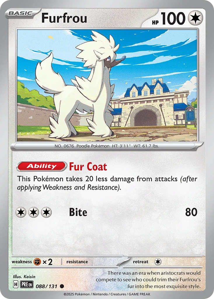 Furfrou · Prismatic Evolutions
