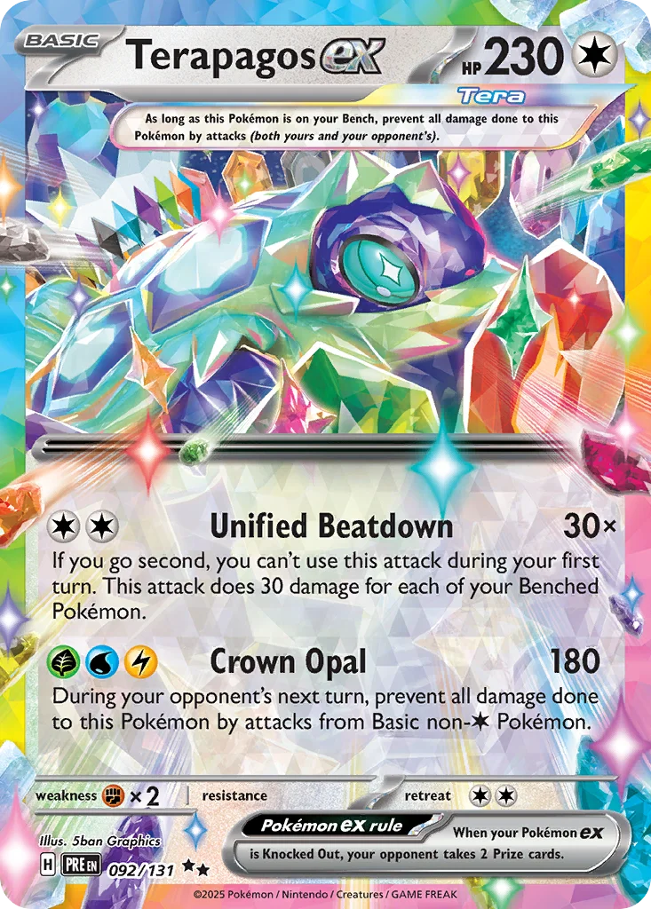 Terapagos ex · Prismatic Evolutions