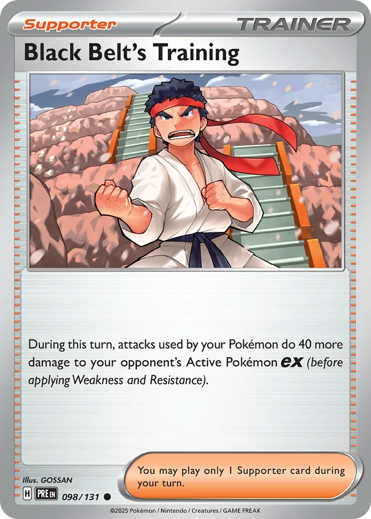 Black Belt's Training · Prismatic Evolutions