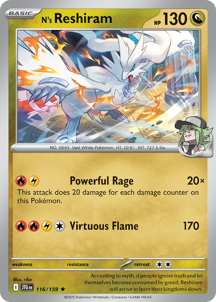 N's Reshiram · Journey Together
