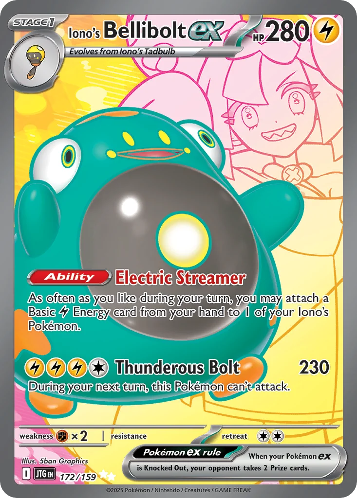 Iono's Bellibolt ex · Journey Together