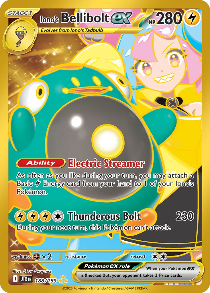 Iono's Bellibolt ex · Journey Together