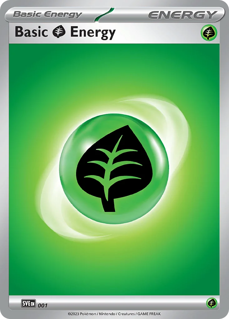 Basic Grass Energy · Scarlet & Violet Energies