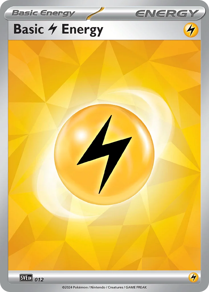 Basic Lightning Energy · Scarlet & Violet Energies