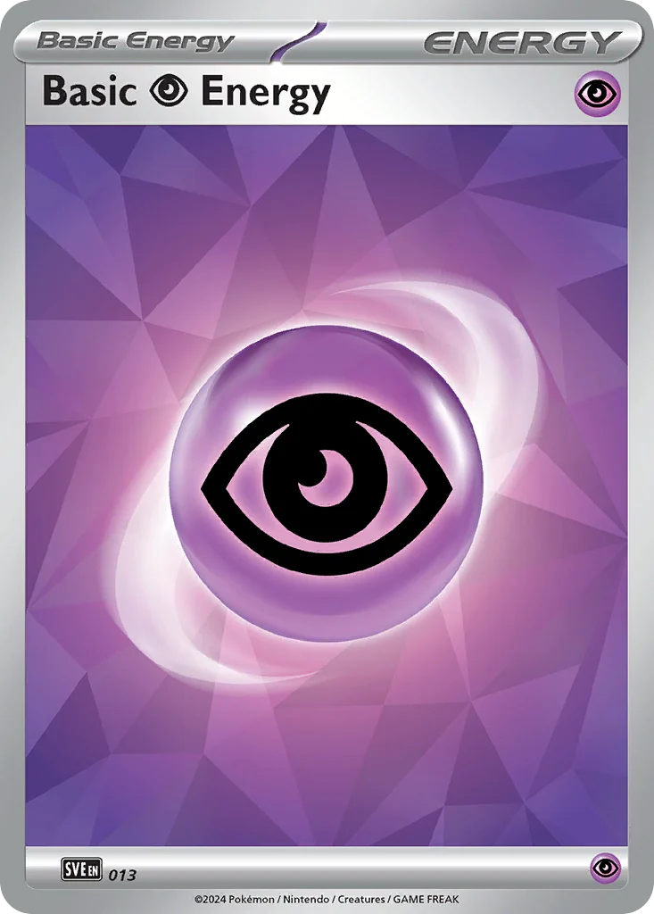 Basic Psychic Energy · Scarlet & Violet Energies