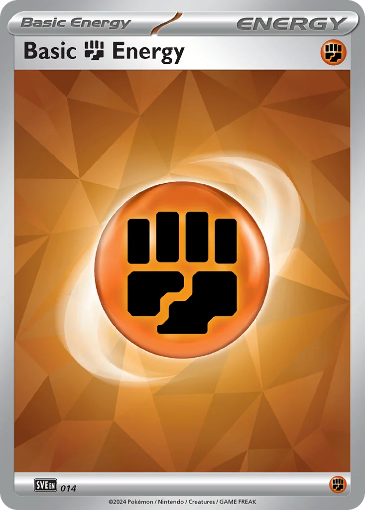 Basic Fighting Energy · Scarlet & Violet Energies