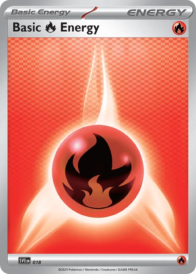 Basic Fire Energy · Scarlet & Violet Energies