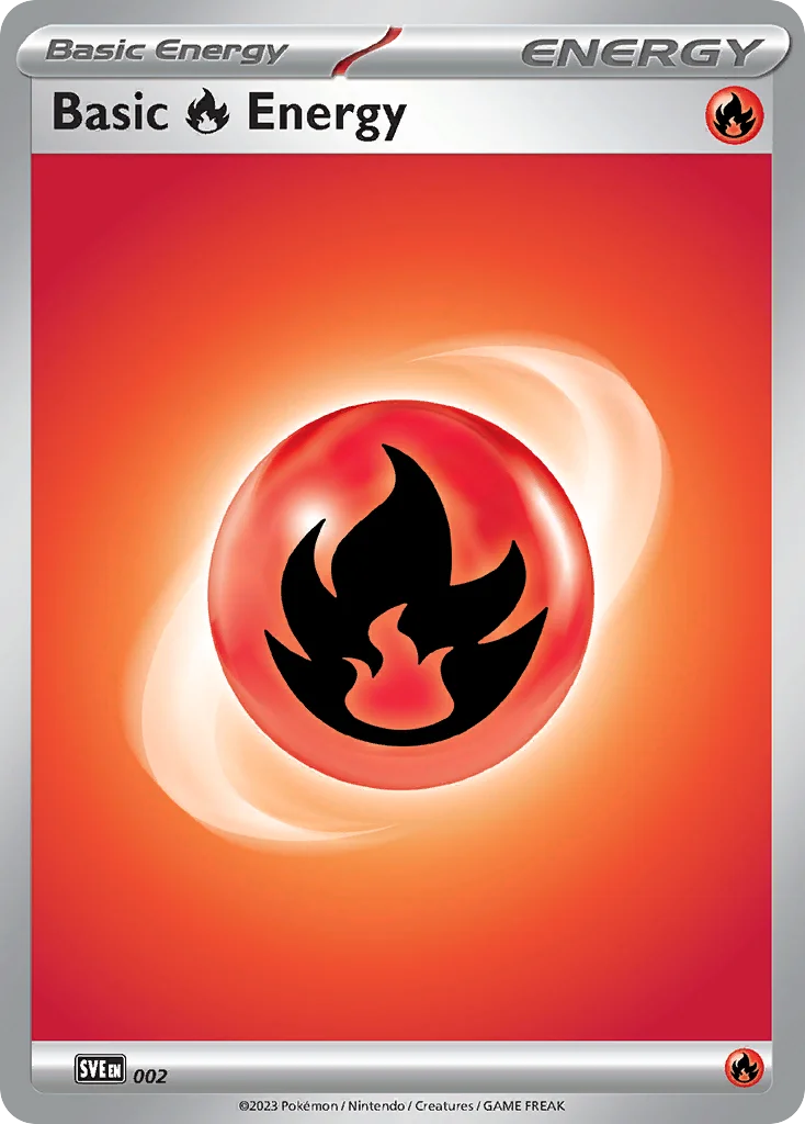 Basic Fire Energy · Scarlet & Violet Energies
