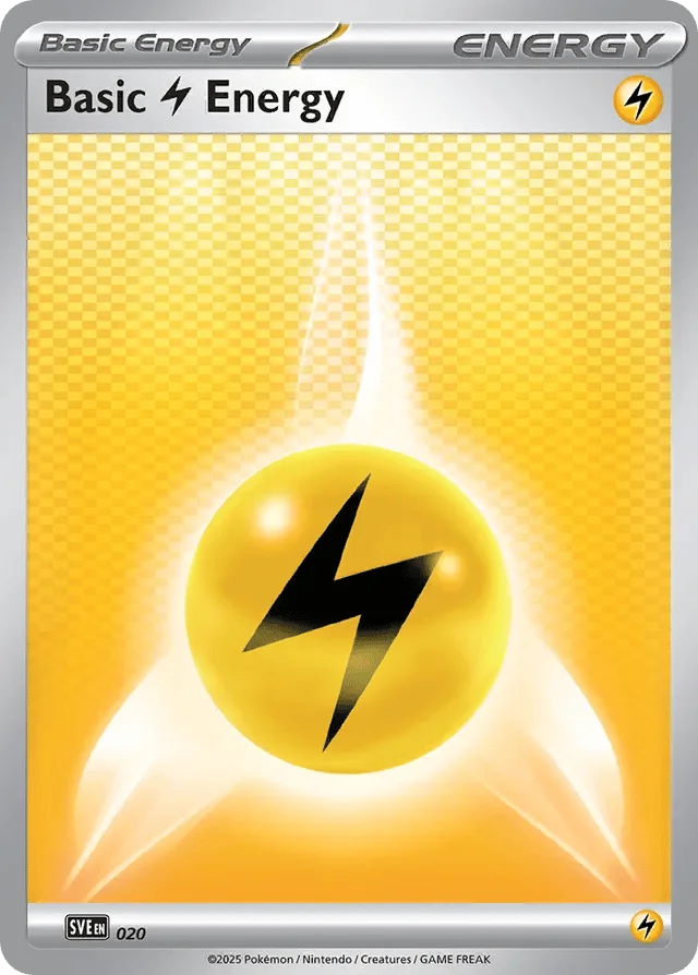 Basic Lightning Energy · Scarlet & Violet Energies