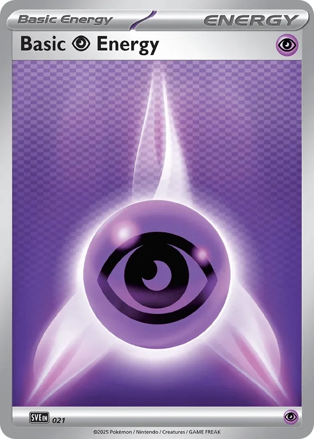 Basic Psychic Energy · Scarlet & Violet Energies